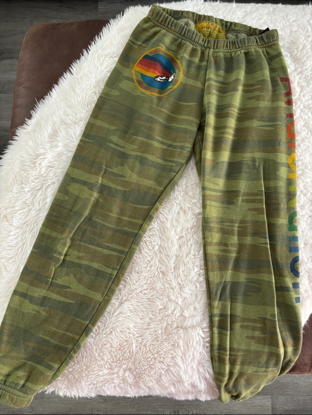 Aviator Nation Camo Greene Sweatpants